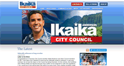 Desktop Screenshot of ikaikaanderson.com